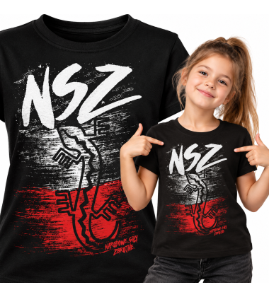 koszulka Patriotyczna dziecięca NSZ 3
